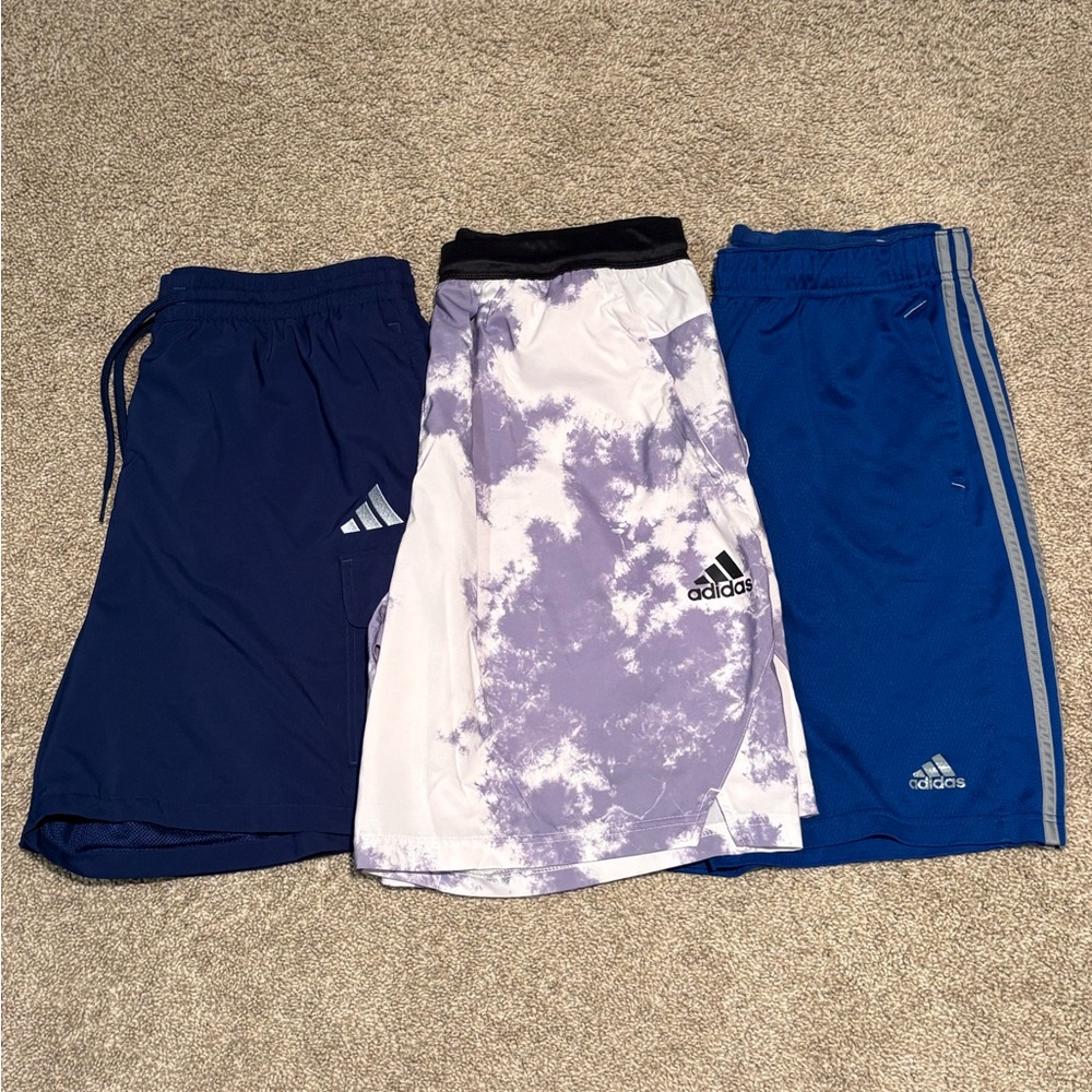 (3) Adidas Shorts Bundle